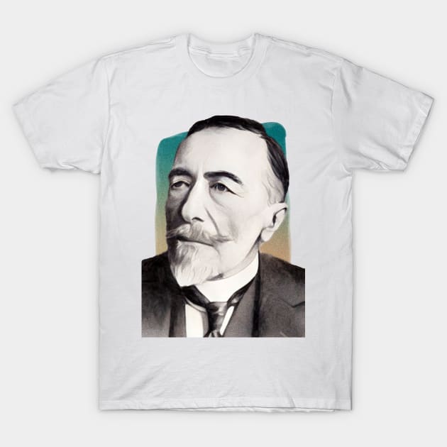 Polish-British Joseph Conrad illustration T-Shirt by Litstoy 